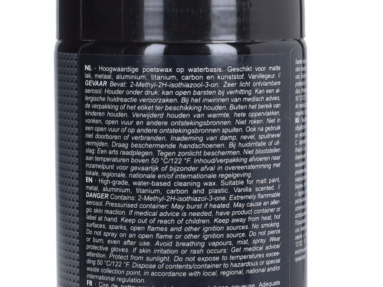 Poetsmiddel Kroon Polish Wax Voor Matte Lak/windscherm 400ml Spuitbus 22010