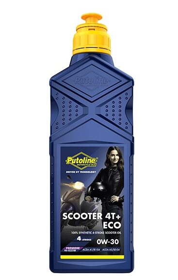 motorolie putoline 0w30 vol synth. scooter 4T +eco 1L fles piaggio