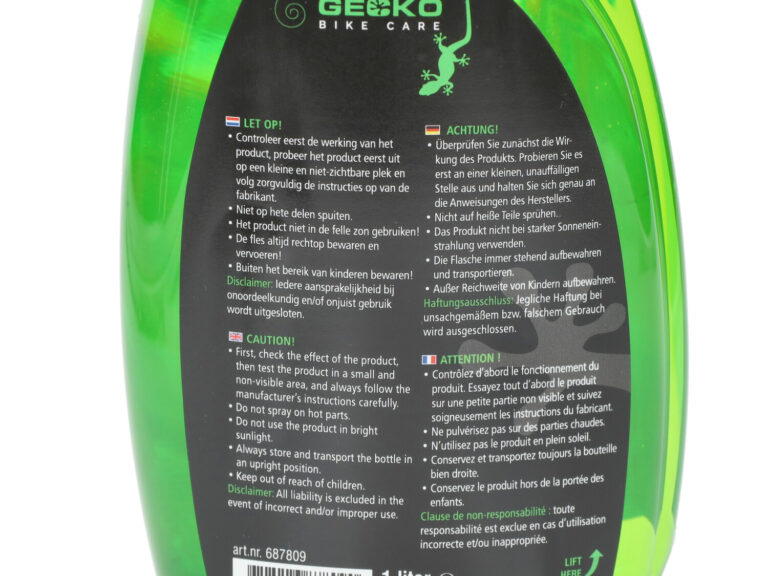 Schoonmaakspray Gecko 12 Pcs Super Ontvetter Universeel 1l Fles
