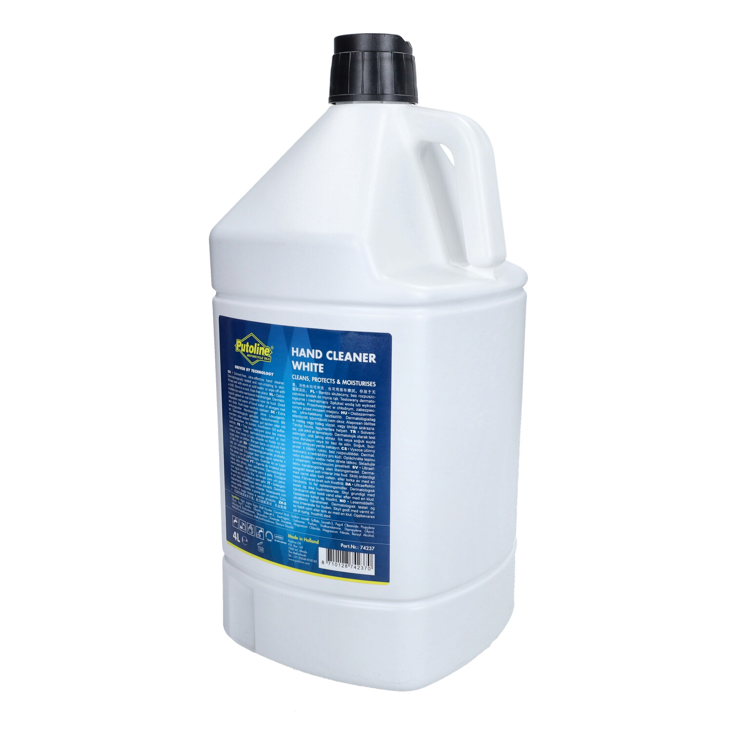 Handzeep Putoline Cartridge 4l Fles Wit 74237