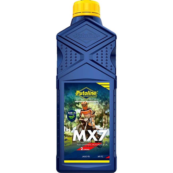 smeermiddel olie 2t vol synth MX-7 1L fles putoline 70275