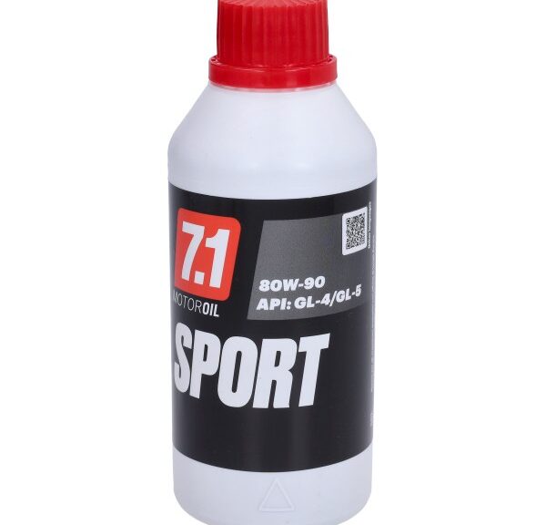 transmissie-olie malossi 80W90 7.1 250mL fles aprilia
