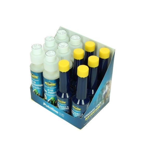 limpiador de válvulas juego de limpiador de carbohidratos/inyección Clean up E10 putoline 12 piezas
