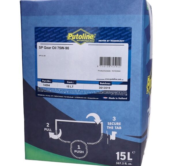 transmissie-olie putoline 75W90 bag-in-box 15L 74594