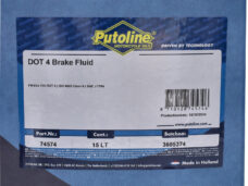 Remvloeistof Putoline Bag-in-box Dot4 15l 74574