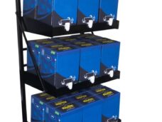 werkplaats putoline olierek+olieopvangbak voor zak/box putoline olie / kroon olie
