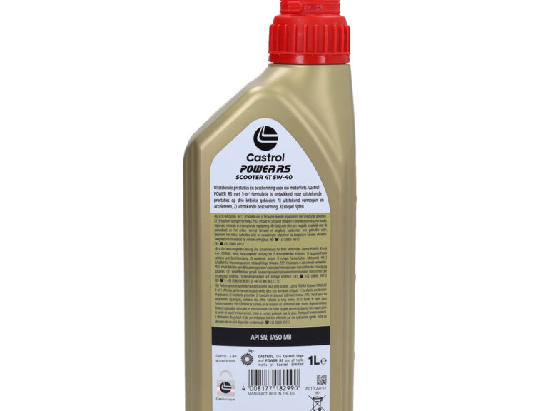 Motorolie Castrol 5w40 4t Power Rs Scooter 1l 15f566