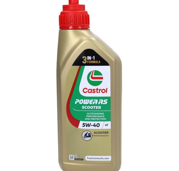 motorolie Castrol 5W40 4t power rs scooter 1L 15f566