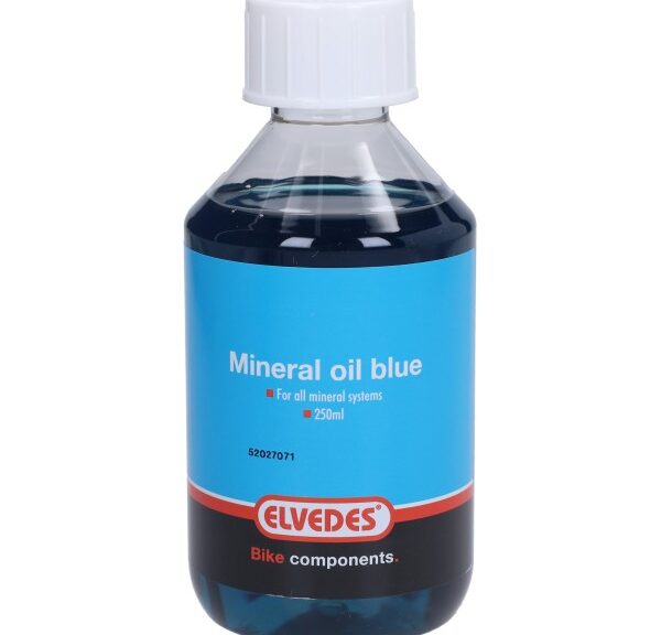 remvloeistof elvedes mineraal 250mL fles blauw fiets
