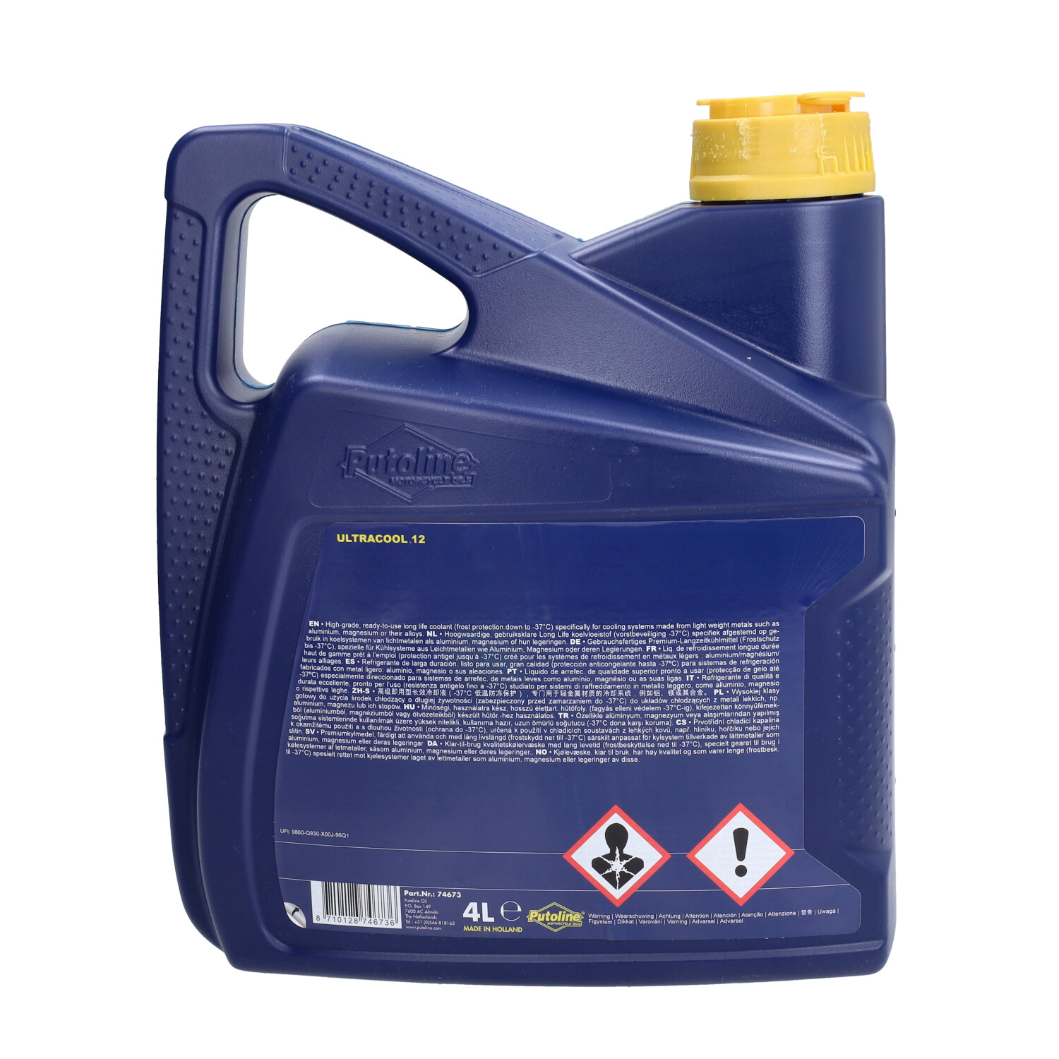 Koelvloeistof Putoline Ultracool 12 4l Fles 74673 - Afbeelding 3