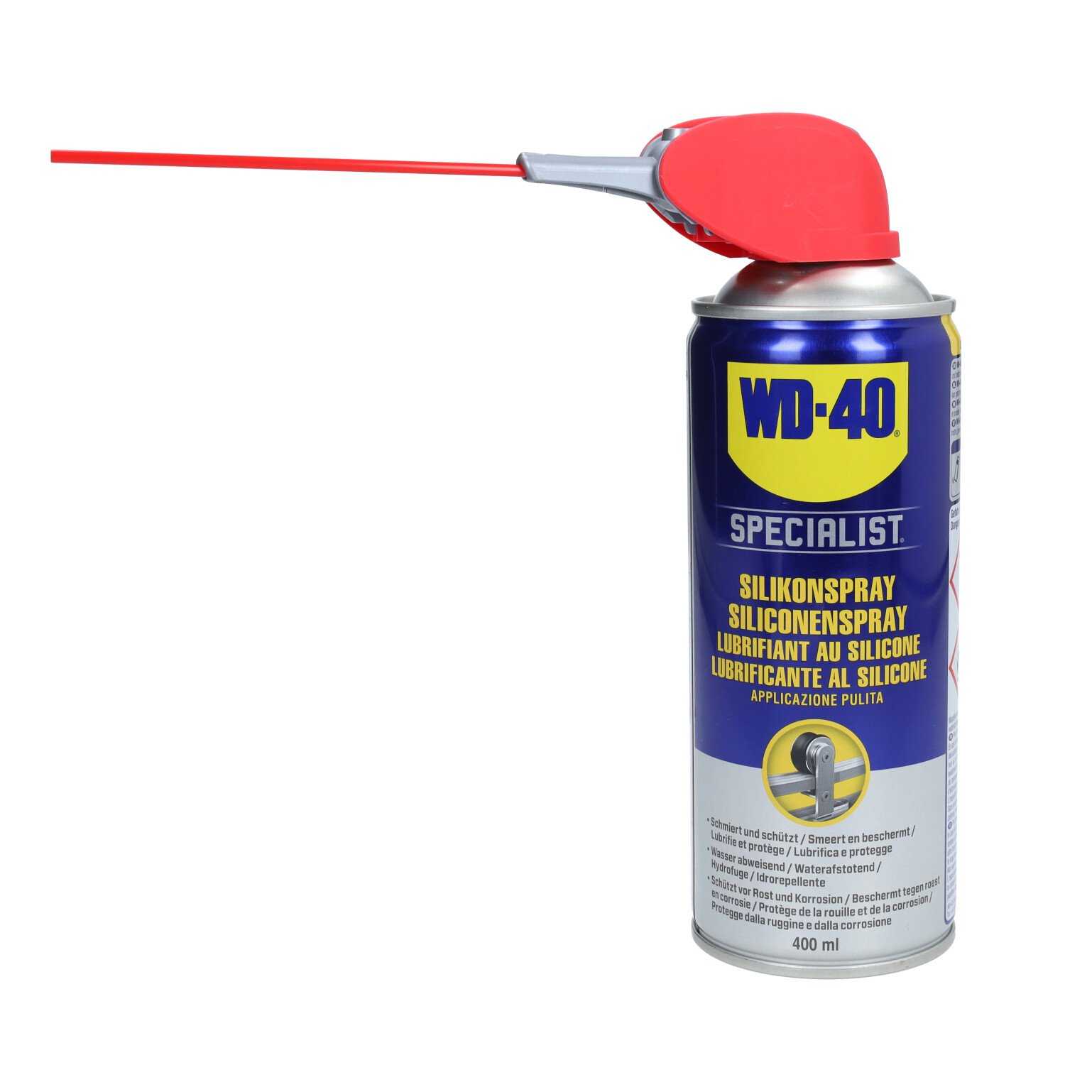 Siliconespray Wd40 Smart Straw 400ml Spuitbus 49389