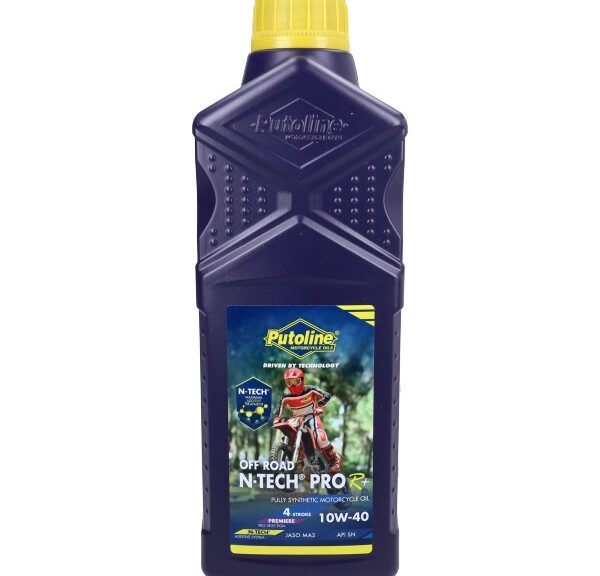 motorolie putoline 10W40 vol synth. N-TECH® PRO R+  off road 1L fles 74352