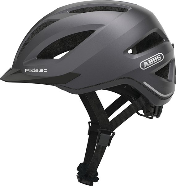 Helm abus pedelec/snorfiets 1.1 LED NTA-8776 keur urban S-M 52/57 titan