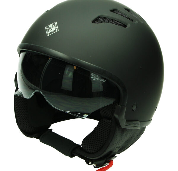 Helm Tucano jet el fresh (air) met zonnevizier XS 54/55 zwart mat
