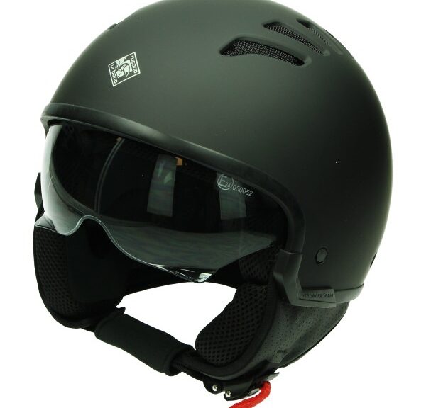 helm tucano jet el fresh (air) met zonnevizier XS 54/55 zwart mat=op=op