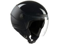 Helm Tucano Demi-jet El 'pop Zwartglans/zwart Mat