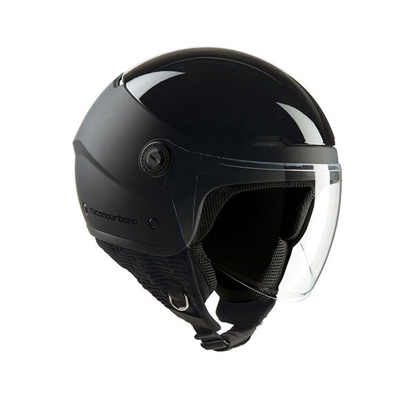 Helm Tucano Demi-jet El 'pop Xl Zwartglans/zwart Mat