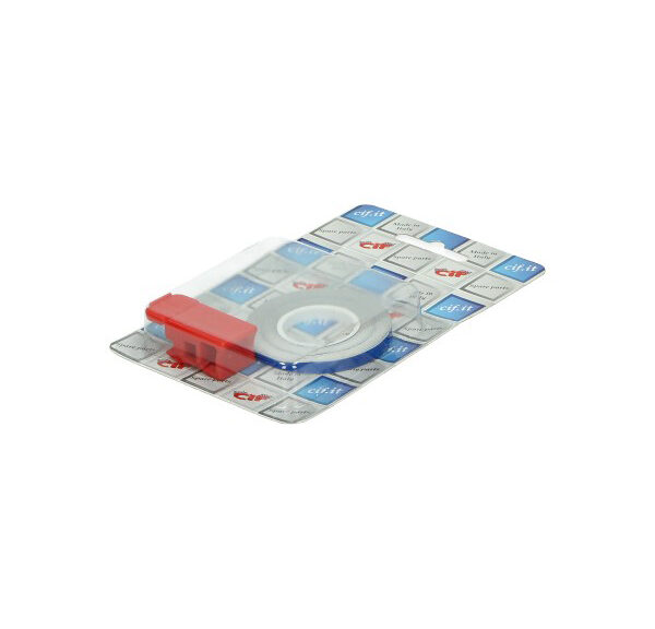 Sticker universeel wielbies + montage-adapter blauw