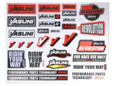 Stickerset Yasuni maat 35x45cm