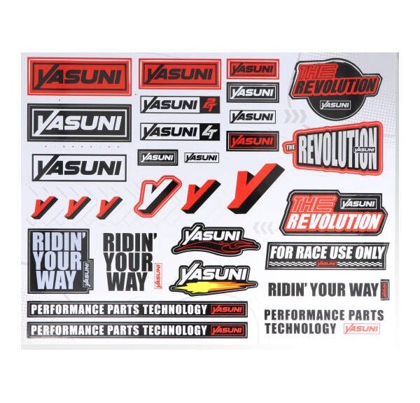 stickerset yasuni maat 35x45cm