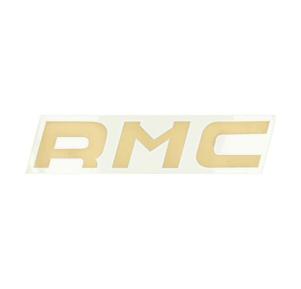 Sticker rmc goud — geschikt voor Kreidler