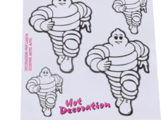 Stickerset Michelin wit