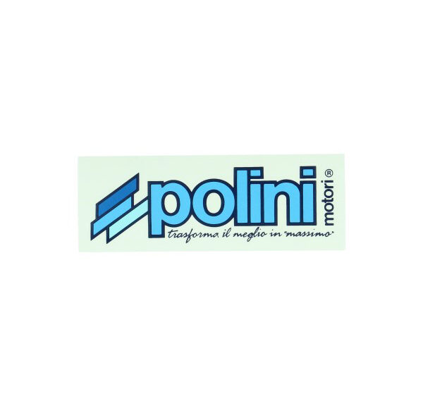 Sticker Polini 12x4 cm