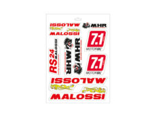 Stickerset Malossi RST 10-delig universeel