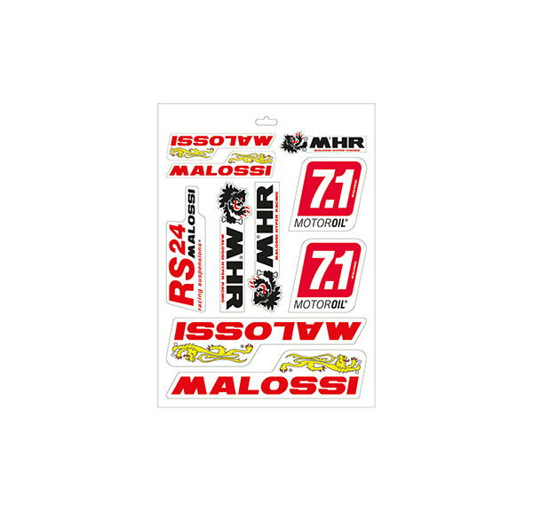 Stickerset Malossi RST 10-delig universeel