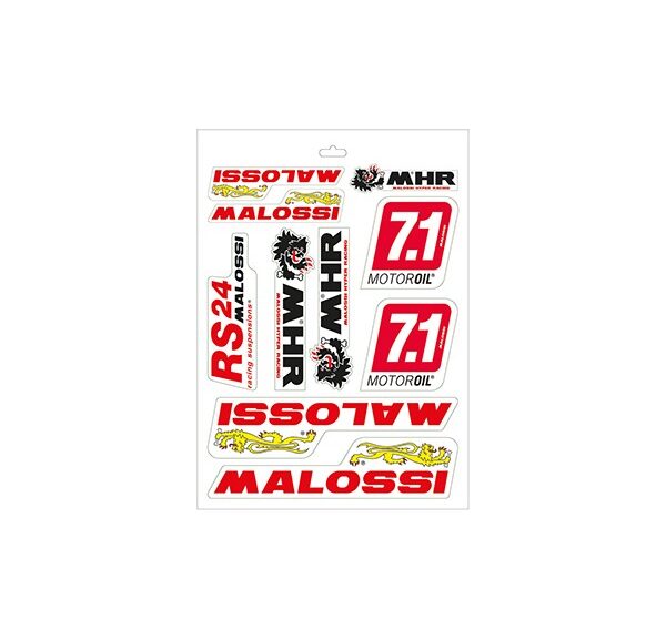 stickerset malossi rst 10-delig universeel 339780.16