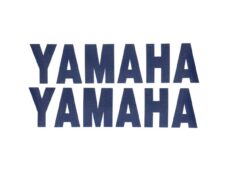 Sticker woord [ — geschikt voor Yamaha Onderspoiler 2-delig Aerox