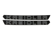 Stickerset benzinetank 1973-1975 zwart/wit — geschikt voor Kreidler