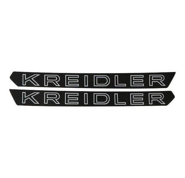 stickerset benzinetank 1973-1975 zwart/wit kreidler