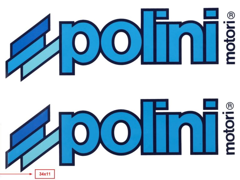 Sticker Polini 34x11cm 225.023