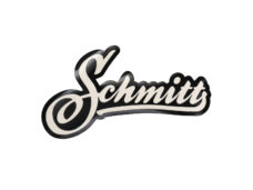 Sticker Woord [schmitt] 12x8cm Wit