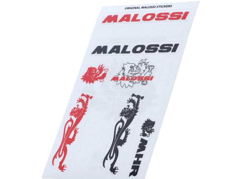 Stickerset Malossi 8x14cm 10-delig 3318303