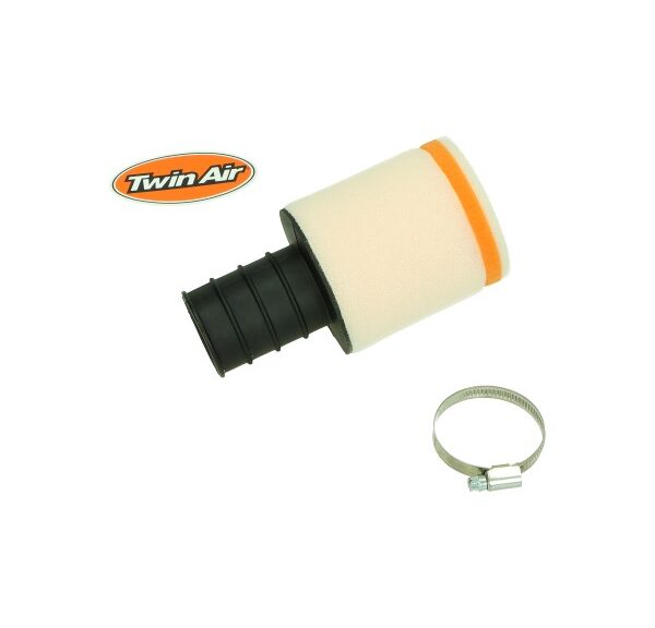 Powerfilter twin air recht universeel diameter 40mm foam