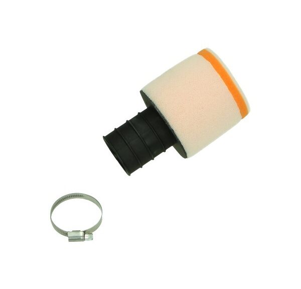 powerfilter twin air recht universeel diameter 45mm foam