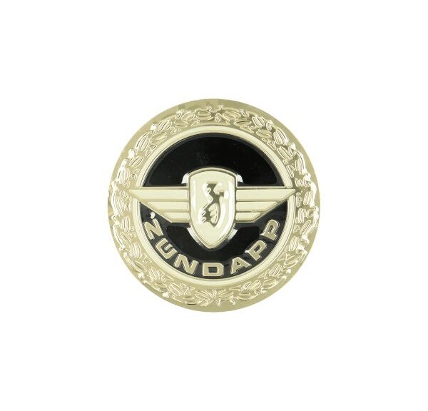 embleem benzinetank rond aluminium zundapp 020220