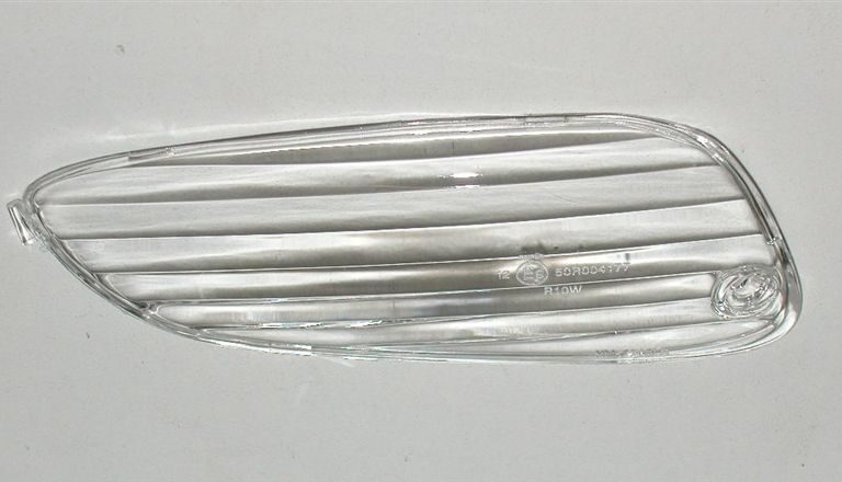 Glas knipperlicht linksachter wit SR factory