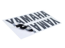 Sticker Woord [yamaha] Onderspoiler Zwart 2-delig Aerox