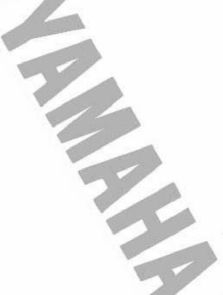 sticker woord [yamaha] onderspoiler chroom 2-delig aerox