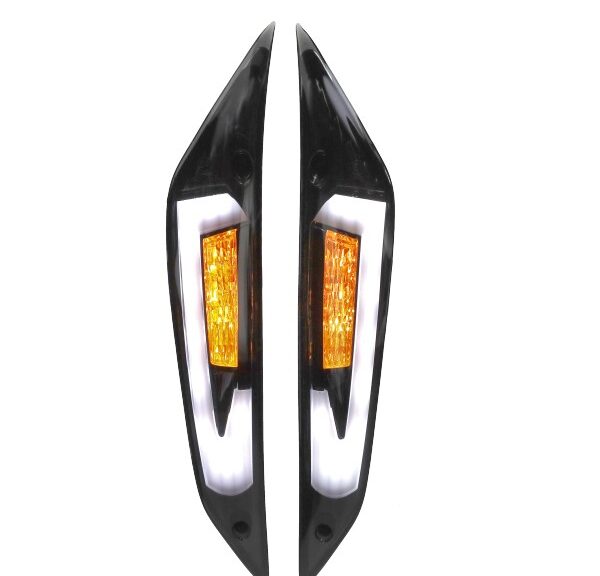 knipperlichtset Power1 led tube E-Keur EVO-4 voor smoke piaggio