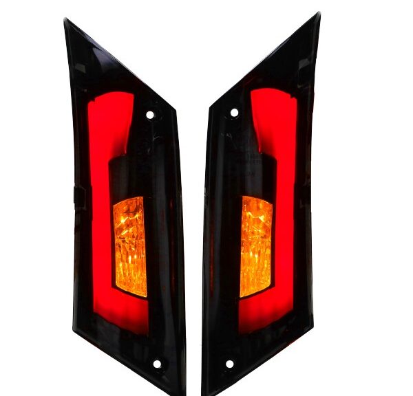 knipperlichtset Power1 led tube E-Keur EVO-4 achter smoke piaggio