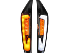 Knipperlichtset Power1 LED matrix Evo-3 voor titanium — geschikt voor Piaggio