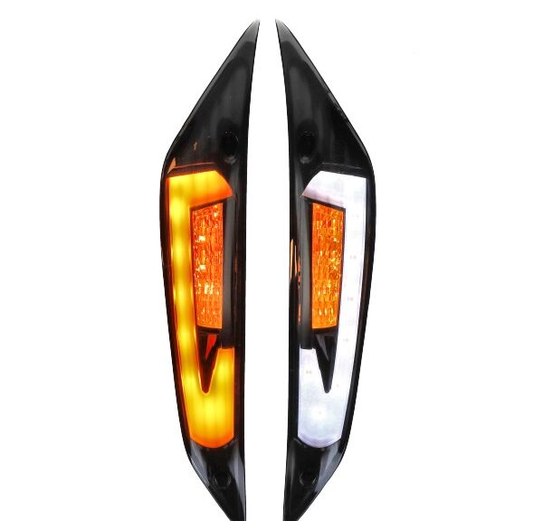 knipperlichtset Power1 led matrix Evo-3 voor titanium piaggio