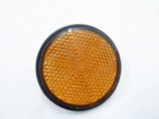 reflector set rond 60mm oranje 2 stuks universeel