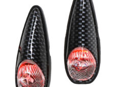 Knipperlichtset Power1 LED zwaardvis carbon universeel