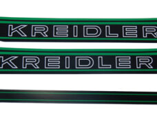 Stickerset benzinetank zwart/groen — geschikt voor Kreidler