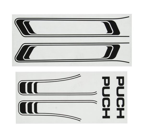 stickerset frame origineel model zwart puch maxi